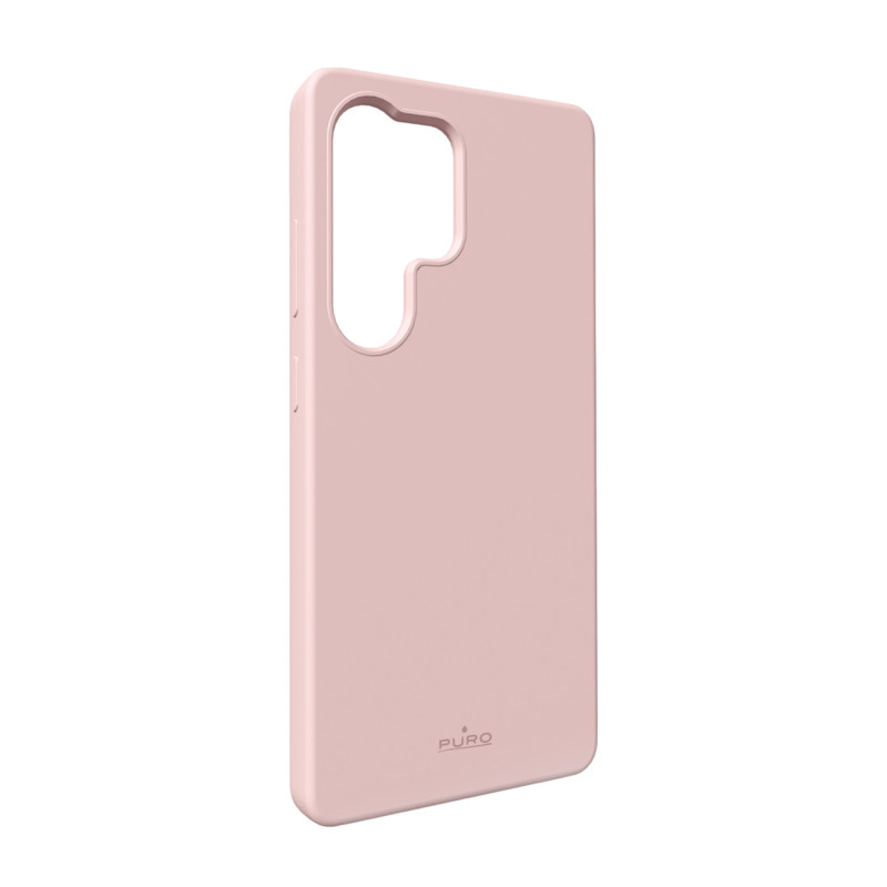 „Puro Icon“ silikoninis dėklas, skirtas „Samsung Galaxy S25 Ultra“ – rožinis