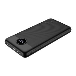 Išorinė baterija Veger L10S (W1105PD) 10000mAh 20W 2A PD QC3.0 - juoda