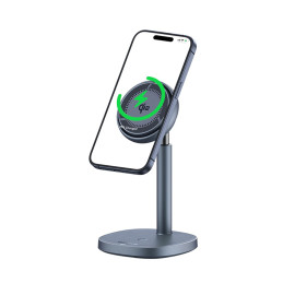 „Baseus Orbit 2 Pro MagSafe Qi2 20W“ 2 viename indukcinis įkroviklis su aušinimu – pilkas