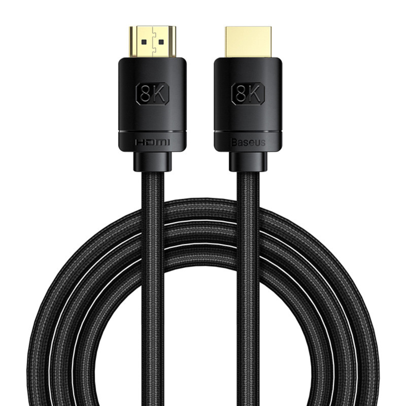 „Baseus High Definition Series 8K HDMI“ kabelis, 2 m, juodas