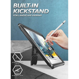 Supcase Unicorn Beetle Pro dėklas iPad 10.2& 39 & 39 2019 / 2020 / 2021 - juodas