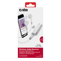 „Bluetooth“ adapteris SBS TEBTRECEIVERW belaidis imtuvas su stereo sistema – pilkas