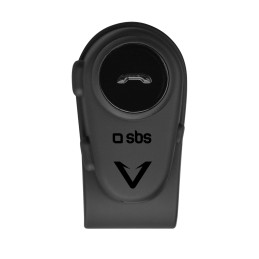 SBS TEEARSETMONOMOTOBTK mono belaidės ausinės motociklo šalmui - juodos