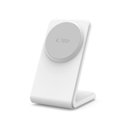„Tech-Protect QI15W-A38 MagSafe“ belaidis įkroviklis – baltas