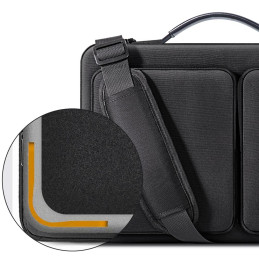 Nešiojamojo kompiuterio krepšys 13-14 Tech-Protect Defender Bag - juodas