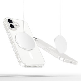 „Tech-Protect Flexair Hybrid CC Magsafe iPhone 16“ dėklas – skaidrus
