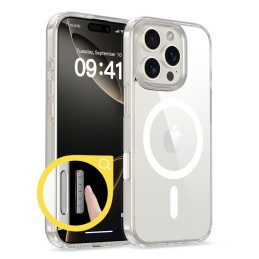 „Tech-Protect Flexair Hybrid CC Magsafe iPhone 16 Pro Max“ dėklas – skaidrus
