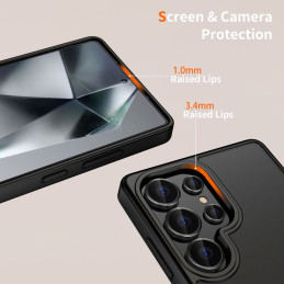 „Tech-Protect MagMat“ dėklas, skirtas „Samsung Galaxy S25 Ultra“ – juodas