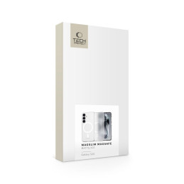 „Tech-Protect MagSlim MagSafe“ dėklas, skirtas „Samsung Galaxy S25“ – skaidrus