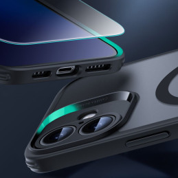 ESR Classic Pro Set Halolock MagSafe dėklas, skirtas iPhone 16 - juodas