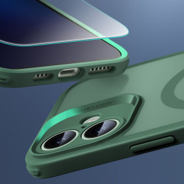 ESR Classic Pro Set Halolock MagSafe iPhone 16 dėklas – žalias