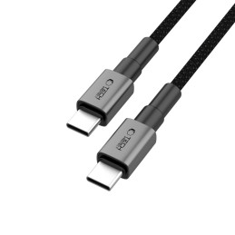 „Tech-Protect UltraBoost DNA USB-C PD60W/ 3A“ laidas, 100 cm, pilkas