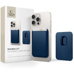 Tech-Protect MagWallet Magsafe dėklas – mėlynas