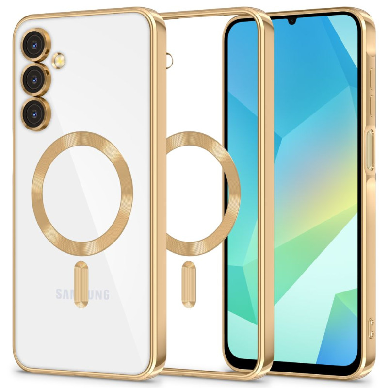 „Tech-Protect MagFlex MagSafe“ dėklas, skirtas „Samsung Galaxy A16 4G / 5G“ – auksinis