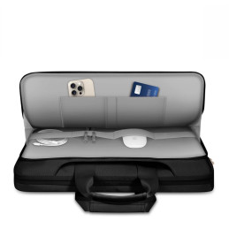 „Tech-Protect Pocket“ nešiojamojo kompiuterio krepšys 15–16 colių įstrižai – juodas