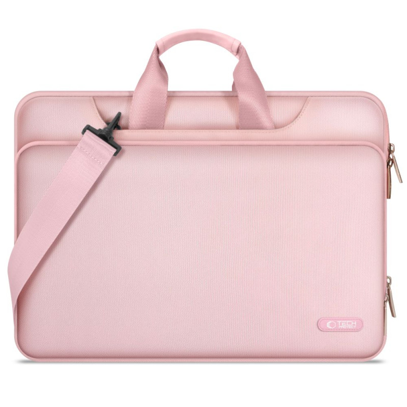 „Tech-Protect“ kišeninis nešiojamojo kompiuterio krepšys 13–14 colių įstrižainei – rožinis