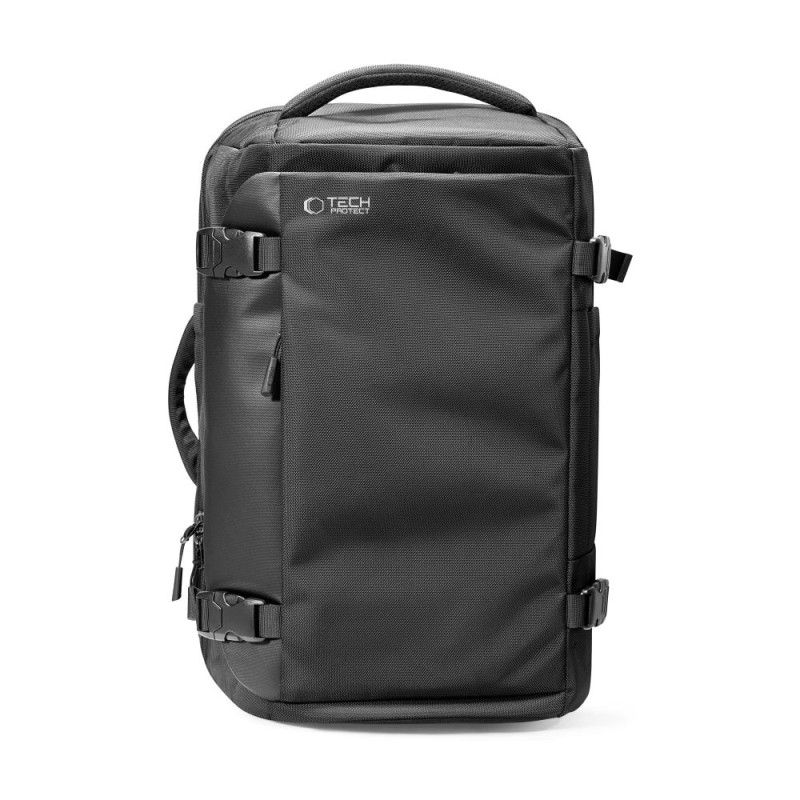 „Tech-Protect Defender S40 28L“ nešiojamojo kompiuterio kuprinė – juoda