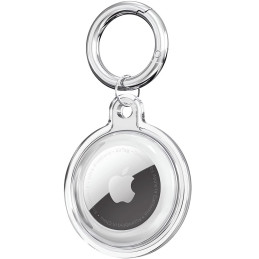 „Tech-Protect Icon“ 4 dėklų pakuotė, skirta „Apple AirTag“ – permatoma