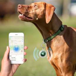 „Tech-Protect Icon“ 4 dėklų pakuotė, skirta „Apple AirTag“ – permatoma