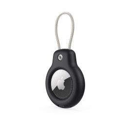 „Tech-Protect Rough Vein“ dviejų dėklų, skirtų „Apple AirTag“, pakuotė – juoda
