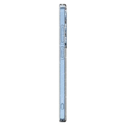 „Spigen“ skystųjų kristalų dėklas, skirtas „Samsung Galaxy S25 Ultra“ – skaidrus blizgučiais