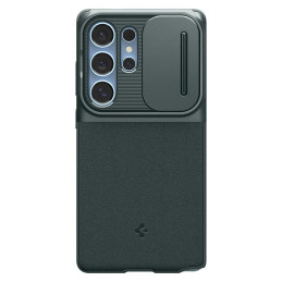 „Spigen Optic Armor“ dėklas, skirtas „Samsung Galaxy S25 Ultra“ – žalias
