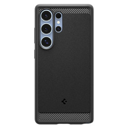 „Spigen Rugged Armor Mag“ dėklas, skirtas „Samsung Galaxy S25 Ultra“, juodas