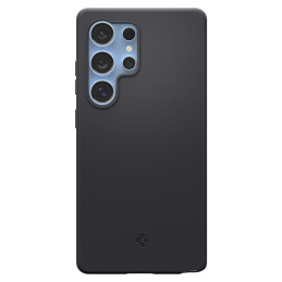 „Spigen“ silikoninis „Fit Mag“ dėklas, skirtas „Samsung Galaxy S25 Ultra“, juodas
