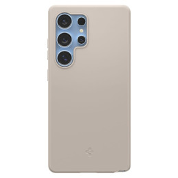 „Spigen Silicone Fit Mag“ dėklas, skirtas „Samsung Galaxy S25Ultra“ – titano spalvos