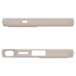 „Spigen Silicone Fit Mag“ dėklas, skirtas „Samsung Galaxy S25Ultra“ – titano spalvos