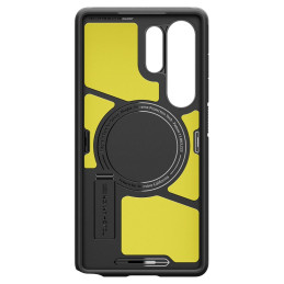 „Spigen Tough Armor MagSafe“ dėklas, skirtas „Samsung Galaxy S25 Ultra“ – juodas