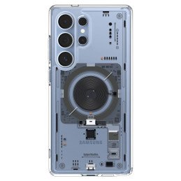 „Spigen Ultra Hybrid Mag“ dėklas, skirtas „Samsung Galaxy S25 Ultra Neo One“ – skaidrus