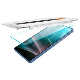 „Spigen Glas.tR EZ FIT“ 2 grūdinto stiklo pakuotė, skirta „Samsung Galaxy S25 Ultra“ – skaidri.