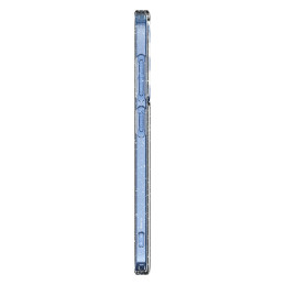 „Spigen“ skystųjų kristalų dėklas, skirtas „Samsung Galaxy S25+“ – blizgučiais permatomas