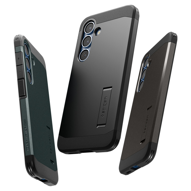 „Spigen Tough Armor MagSafe“ dėklas, skirtas „Samsung Galaxy S25+“ – pilkas