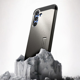 „Spigen Tough Armor MagSafe“ dėklas, skirtas „Samsung Galaxy S25+“ – pilkas