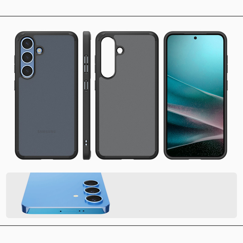 „Spigen Ultra Hybrid“ dėklas, skirtas „Samsung Galaxy S25+“ – juodas