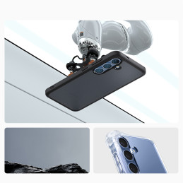„Spigen Ultra Hybrid“ dėklas, skirtas „Samsung Galaxy S25+“ – juodas