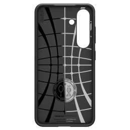 „Spigen Liquid Air“ dėklas, skirtas „Samsung Galaxy S25“ – matinės juodos spalvos