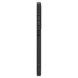 „Spigen Liquid Air“ dėklas, skirtas „Samsung Galaxy S25“ – matinės juodos spalvos