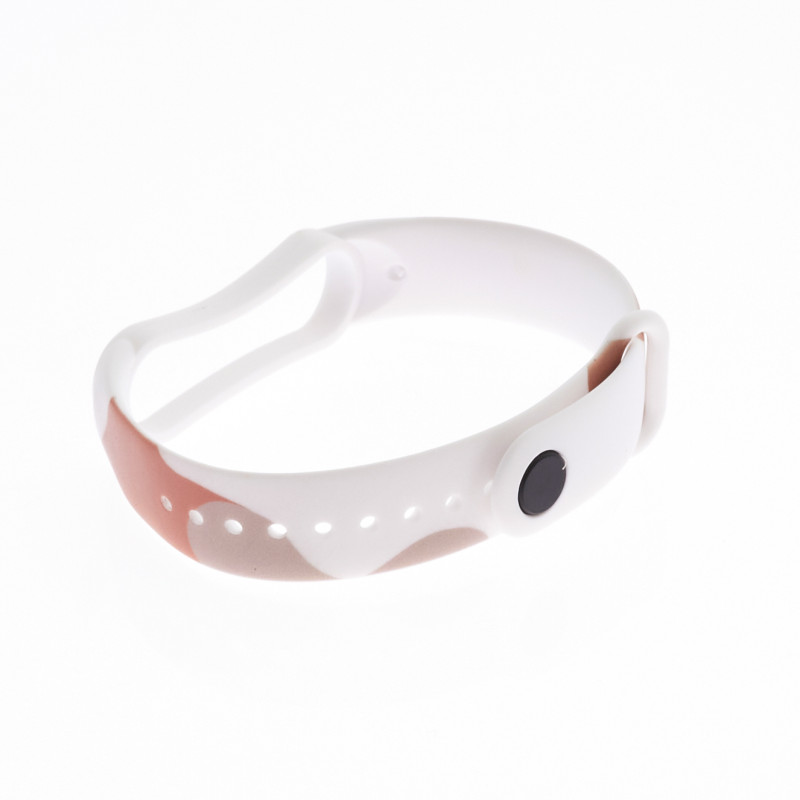 Dirželis Moro apyrankė, skirta Xiaomi Mi Band 4 / Mi Band 3 Silikoninio dirželio laikrodžio apyrankės modelis 5