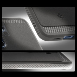„Spigen Rugged Armor Mag MagSafe“ dėklas, skirtas „Samsung Galaxy S25“ – pilkas