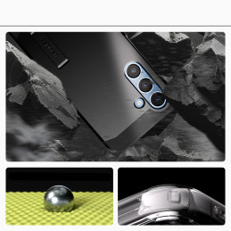 „Spigen Tough Armor MagSafe“ dėklas, skirtas „Samsung Galaxy S25“ – juodas