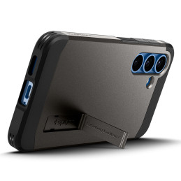 „Spigen Tough Armor MagSafe“ dėklas, skirtas „Samsung Galaxy S25“ – pilkas