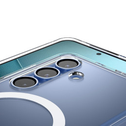 „Spigen Ultra Hybrid Mag“ dėklas, skirtas „Samsung Galaxy S25“ – skaidrus