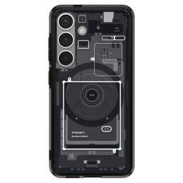 „Spigen Ultra Hybrid Mag“ dėklas, skirtas „Samsung Galaxy S25 Zero One“, juodas