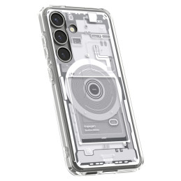 „Spigen Ultra Hybrid Mag“ dėklas, skirtas „Samsung Galaxy S25 Zero One“, baltas