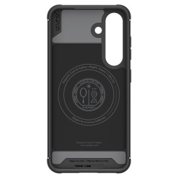 „Spigen Core Armor Mag“ dėklas, skirtas „Samsung Galaxy S25“, matinės juodos spalvos