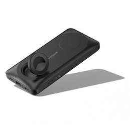 Išorinė baterija „Veger MagMulti W1156“ 10000mAh 22.5W 3A „MagSafe PD QC3.0“ - juoda