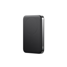 „Joyroom JR-PBM12“ 10000mAh 22,5W Qi2 išorinė baterija, suderinama su „MagSafe“, su žiediniu pagrindu - juoda